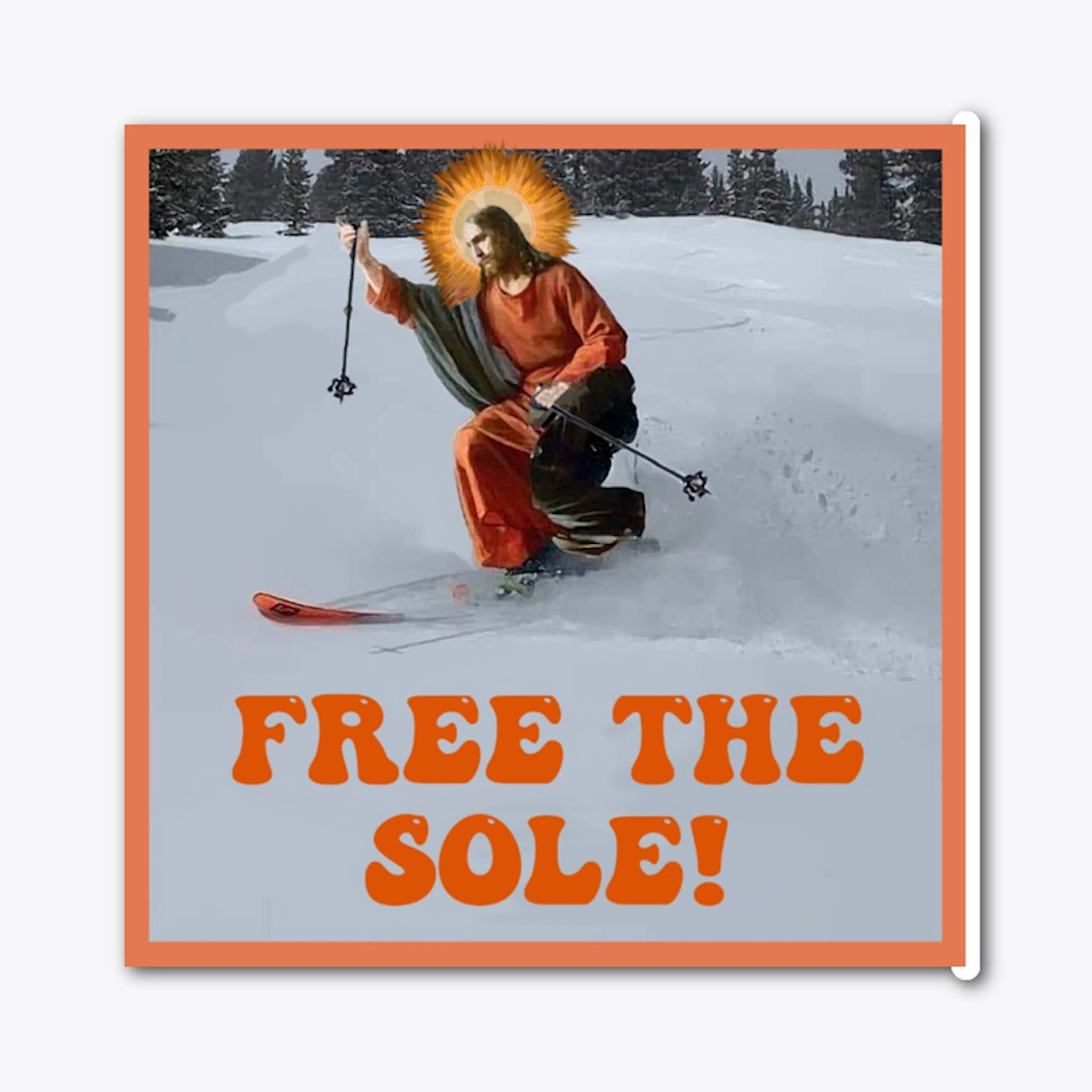 Free The Sole Telemark with Poles