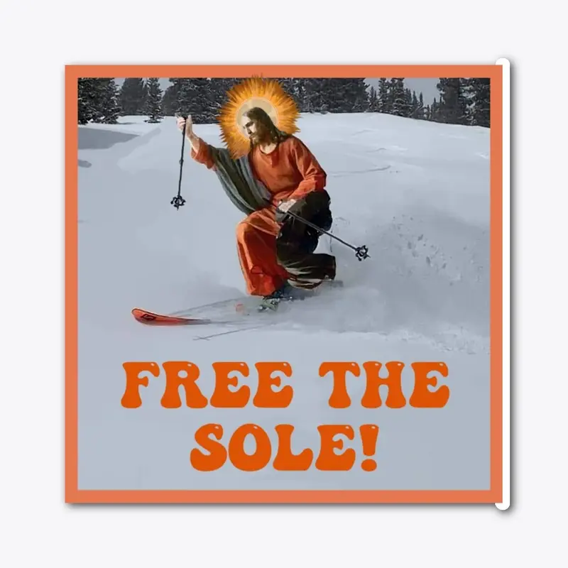 Free The Sole Telemark with Poles